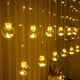 thumbnail image 5 of Cortina de luces LED con forma de bola de los deseos, cadena de luces decorativas con forma de estrella para habitación de dormitorio, diseño de ambiente multiescena, 5 of 5