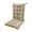 Beige, variant on WNFJR Rocking Chair Cushion Comfortable Tufted Seating Pads Backed Set of Cushion Back and Seat Bottom for Porch Outdoor Indoor Office Dining Chairs