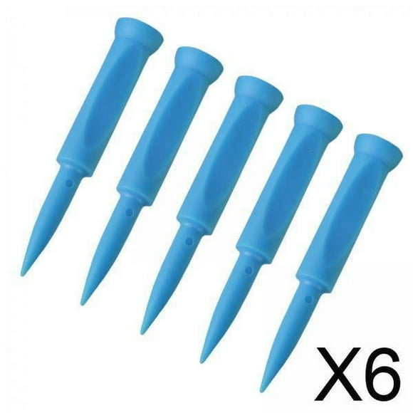 Colaxi 6x5x Golf Tees Portable Golf Simulator Tees for Home Driving Range Mats Indoor blue