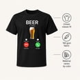 thumbnail image 6 of Beer Is Calling Graphic T-Shirt, Funny Unisex Classic Fit Tee, 6 of 9