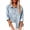 Silver, variant on Edvintorg Denim Tops for Women Turndown Collar Long Sleeve Casual Loose Button Down Jean Shirt with Pockets Womens Trendy Clothes Dark Gray XXL