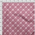thumbnail image 4 of oneOone Cotton Cambric Magenta Fabric Asian Block Sewing Craft Projects Fabric Prints By Yard 42 Inch Wide, 4 of 4