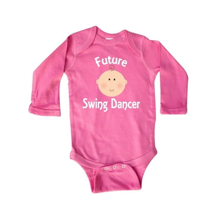 

Inktastic Future Swing Dancer Gift Gift Baby Boy or Baby Girl Long Sleeve Bodysuit