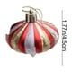 thumbnail image 3 of Juego de baratillas navideñas, adornos decorativos colgantes, esferas con lazos, decoraciones para árboles de Navidad para celebraciones festivas, 3 of 6