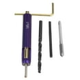 thumbnail image 4 of Outil de Réparation de Filetage de Protection contre la Corrosion, Kit d'Insertion de Fil de Chaleur Résistant, Métal Croisé pour la Restauration des Filetages Endommagés Filetages Métalliques Métal Endommagé, 4 of 8