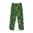 thumbnail image 4 of Xecao Cactus 1 Men's Straight Lounge Pajama Pants: The Ultimate in Comfortable Sleepwear, 4 of 9