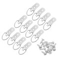 thumbnail image 1 of y 1 Set Picture Frames Picture Hanging D-ring for Hanging Clock Paintings Artwork Picture Frame Hook Photos D Ring Picture Hanger, 1 of 5