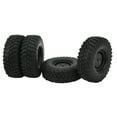thumbnail image 3 of 1.9 Inch RC Tires, RC Car Tyre 4Pcs Wear Resistant Stable Rubber Excellent Grip  For RC Off Road Vehicles For RC Crawler Black,Red,White, 3 of 8