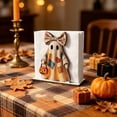 thumbnail image 4 of Halloween Ghost Wooden Tissue Holder, Style A, Cute Festive Tabletop Dispenser and Restaurant Decor, 4 of 7
