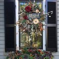 thumbnail image 4 of Couronne de Guépard Automne-Année Couronne Automne Guépard Couronne L'action de Grâce Récolte Festival Décoration, 4 of 6