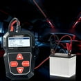 thumbnail image 4 of Probador de batería de 12 V CCA100 ~ 2000 Herramientas de batería de 12 voltios Compatible con 8 Analizador de batería automotriz kW208 para Yotijar probador de presión, 4 of 10