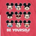 thumbnail image 3 of Disney Emoji - Be Yourself - Toddler And Youth Short Sleeve Graphic T-Shirt, 3 of 5