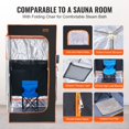 thumbnail image 7 of Sauna Tent Far Infrared 1400W Personal Home Spa Loss Weight Detox Therapy, 7 of 7