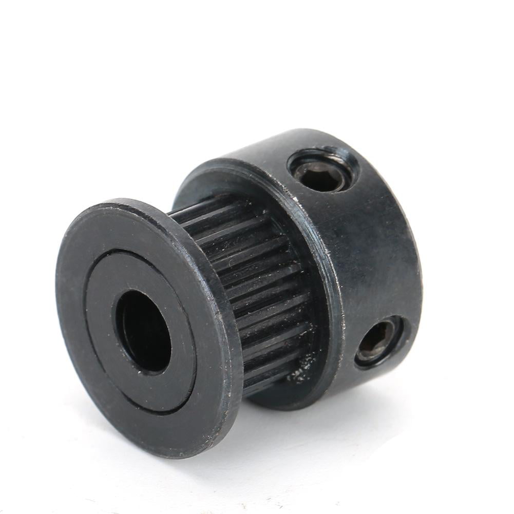 Black Iron 5mm Inner Hole GT2 Timing Pulley for 3D Printer Accessories Timing Pulley 