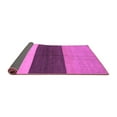 thumbnail image 2 of Ahgly Company Indoor Rectangle Abstract Purple Contemporary Area Rugs, 2' x 4', 2 of 4