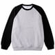 thumbnail image 2 of pstuiky manga larga de hombre, Camiseta de cuello redondo para hombre, de manga larga y color combinado, blusa de cuello redondo y manga larga Tops casuales para hombres xl, 2 of 6