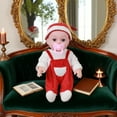 thumbnail image 6 of Gqtwoy Reborn Doll Clothes Christmas Dress Set, Doll Costume, Unique Designs, Elastic Material, Delightful Gift for Fashionable Dolls, Holiday Dress Up Costume, 6 of 6