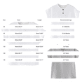 thumbnail image 2 of EnJoCho Boys Cotton Linen Shirt Baby Toddler Little Kid Short Sleeve T Shirts Crewneck Buttons Cotton Linen Breathable Summer Basic Tops 0 to 5Y, 2 of 9