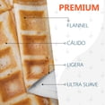 thumbnail image 4 of Cobija Manta Frazada Juana Gallo Waffle Ultra Suave y Ligera, 4 of 4
