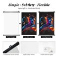 thumbnail image 5 of Poster Plastic Shaft Wall Hanging Banner Painting Canvas Artwork Wall Art Scroll Hanger Decor For Home Office 16"X24", 5 of 7