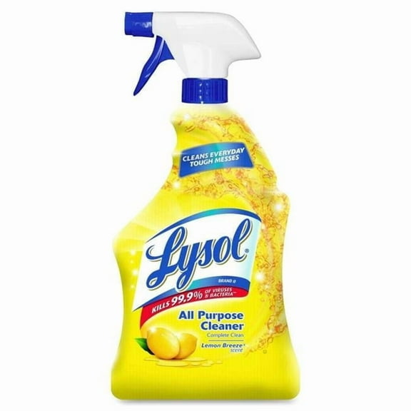 Reckitt Benckiser RAC75352CT Disinfectant Cleaner-All-Purpose-32 oz-12-CT-Lemon Scent