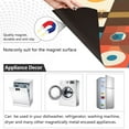 thumbnail image 2 of IAUYY Magnetic decorative sticker - 23x26 Inch PVC Refrigerator Decorative Cover, Removable DIY Art for Kitchen Appliances Books and Audio Equipment, 2 of 6