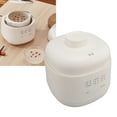 thumbnail image 1 of OLLA DE CERÁMICA PARA SOPA Y GACHAS DE 200W Y 1L, CONTA DE TEMPORIZADOR, OLLA DE COCCIÓN LENTA PEQUERA, 24H, PARA MANTENER CALITETE, OLLA ELECTRA PARA PARA, 1 of 7