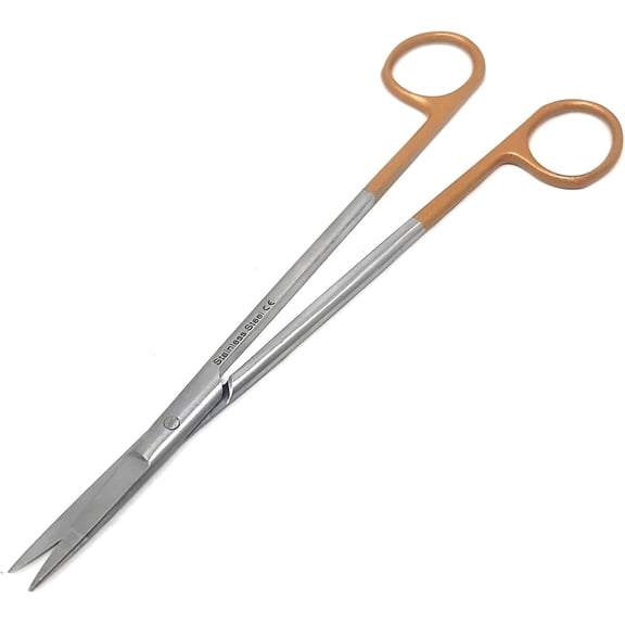 A2ZSCILAB  Multipurpose Scissors, Extra Sharp Stainless Steel Straight Blades, Color Handle, 7" Slim Shears for Office, Craft, and Home Use, DIY