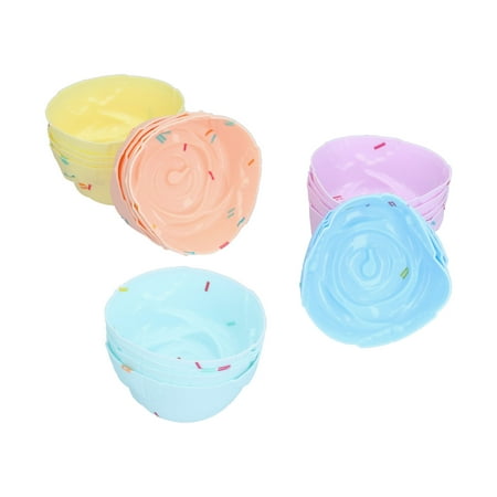 

Baking Cup Mold Easy Demold Baking Mold Reusable For Cupcake Rose Set