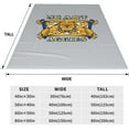 thumbnail image 5 of North Carolina A&T Aggies, Blanket Large Luxury Fleece Soft Anti-Static Anti-Pilling Flannel Bed Blanket, 5 of 6