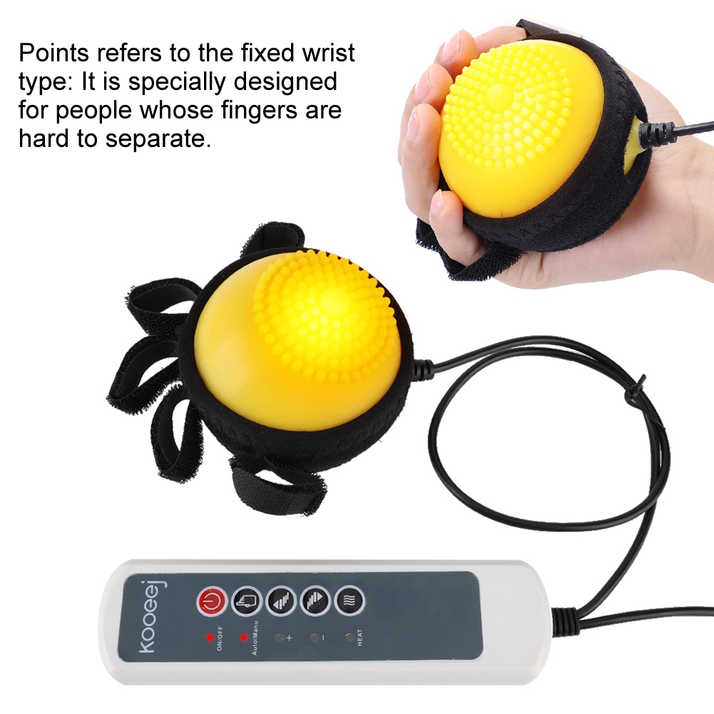Kritne Electric Finger Massage Ball , Finger Recovery Massage Ball