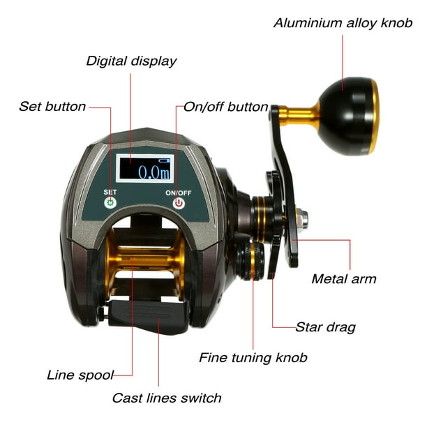 digital brake fishing reel DC Electronic Baitcaster Shimano is known for their legacy of dependable and versatile reels Lightweight High-Speed Baitcast Fishing Reel