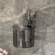 thumbnail image 4 of Estante de almacenamiento de baño | Organizador de plástico transparente montado en la pared con ventosa de mariposa | Diseño de particiones para pañuelos, cosméticos, artículos de tocador | Ahorro, 4 of 6