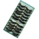 thumbnail image 1 of Fiudx Pestañas Glamorosas, Pestañas Postizas Largas y Rizadas, Pestañas Reutilizables En Tira Completa, Ideales Selfies En Boda, Amantes En La Belleza, Paquete En 10 Pares, Color Negro., 1 of 3