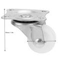 thumbnail image 4 of 4 Pcs Durable  Rotation Nylon Caster, Caster, For Furniture Wheel Cart DIY Accessory, 4 of 8