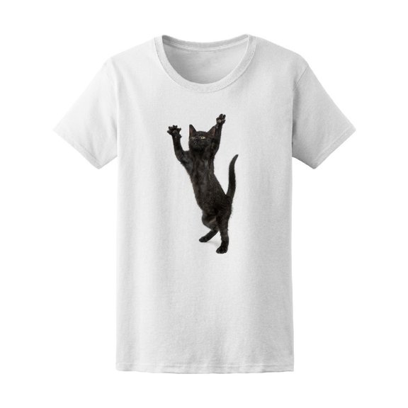 Standing Black Cat Tee Men's -Image by Shutterstock