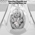 thumbnail image 2 of Fisher-Price Cradle 'n Swing Replacement 5 Point Strap Safety Harness, White, 2 of 5