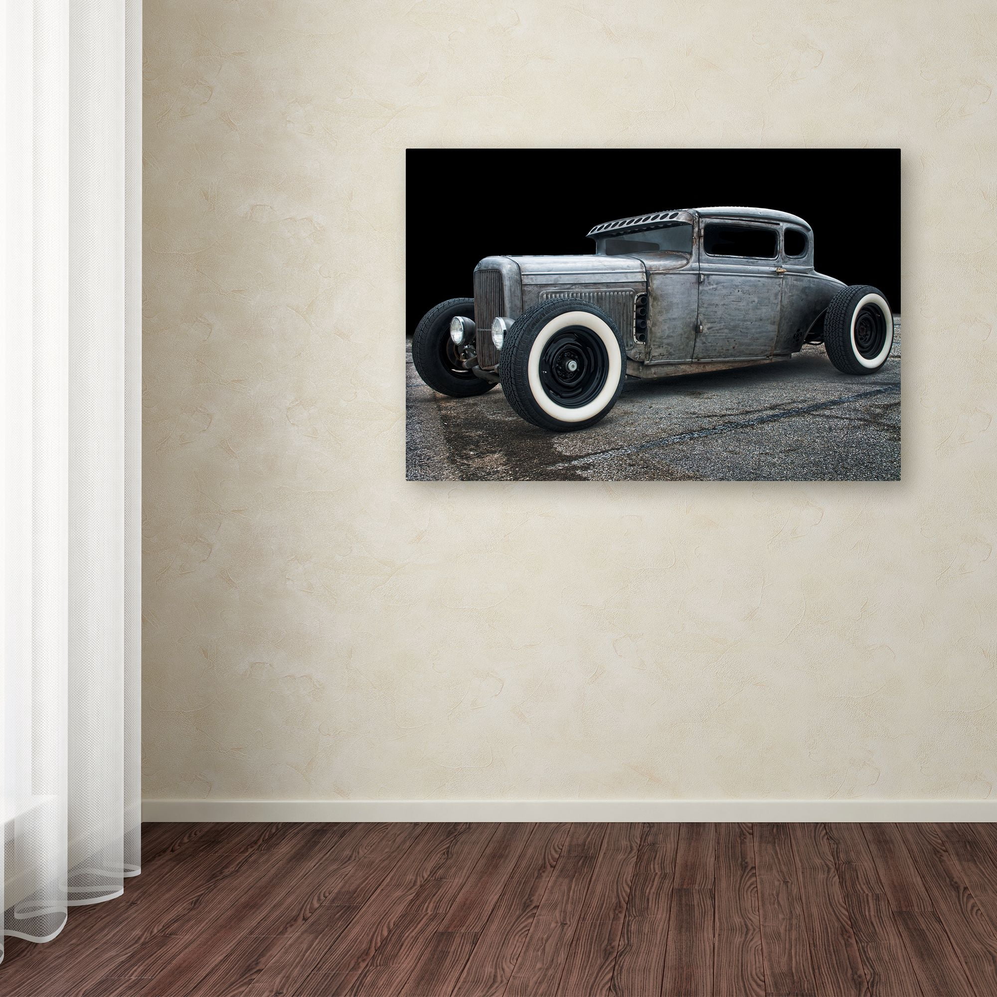 Trademark Fine Art '1931 Coupe Rat Rod' Canvas Art by Lori Hutchison