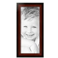 thumbnail image 2 of ArtToFrames 8" x 19" Honors Mahogany with Black Picture Frame, 8x19 inch Brown Wood Poster Frame (WOM-5154), 3 Pack, 2 of 6