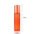 thumbnail image 3 of 14 botellas de perfume vacías de 10 ml con acabado mate, de vidrio de colores variados., 3 of 8