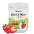 thumbnail image 1 of NaturalSlim Proteína Metabólica en Polvo con Colágeno Fresa - Proteína de Colágeno Hidrolizado en Polvo para Cabello, Piel, Huesos, Articulaciones y Metabolismo - Mezcla de Batido de Reemplazo de Comi, 1 of 5