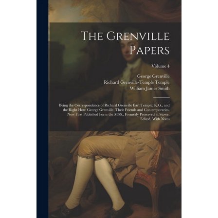 The Grenville Papers (Paperback)