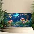 thumbnail image 6 of 1 Pcs 2D Flat License Plate Covers & Frames, Magical Night Forest For Decorative Front, Waterproof For Decoration Aluminum License Plate Covers & Frames Cover For Men Women, 12" X 6", 6 of 7