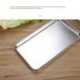 thumbnail image 3 of 1pc, Cake Pan, Stainless Steel Cookie Tray, Rectangular Non-Stick Baking Cake Pan, East To Clean Baking Pan, Baking Tools, Kitchen Gadgets, Kitchen Accessories, Home Kitchen Items, 3 of 4