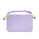 thumbnail image 3 of Tenedor del teléfono del silicón para las mujeres, accesorios con cremallera decorativos de las bolsas de asas de la playa Púrpura, 3 of 7