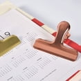 thumbnail image 6 of Metal Paper Clip 77mm Long Large Binder Paper Clip Stainless Steel File Clamp for Bag Drawing Board Office Supply, 6 of 9