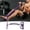 B, variant on Pedal Resistance Band with Handle, Upgrade Latex Tube Exercise Band Elastic Pull Rope for Home Workout, Sit Up Body Stretching Exercise Equipment for Tummy Waist Arm Leg Slimming