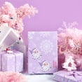thumbnail image 4 of Minirollo de papel de regalo navideño WRAPAHOLIC, 43 x 10 m, color morado, 4 of 7