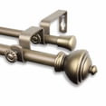 thumbnail image 3 of Home Window Savannah Double Curtain Rod 28-48 inch - Satin Nickel, 3 of 4