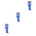 thumbnail image 1 of Qarigey 1 par de calcetines de fútbol hasta la rodilla, calcetín de fútbol de verano para mantener el calor en clima frío, protección de tobillo, Type4 NO4 Qarigey CBP215300, 1 of 6